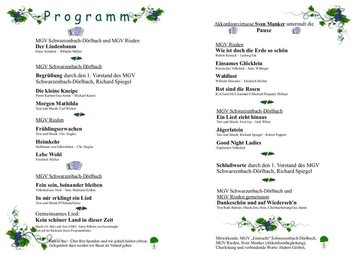 Programm