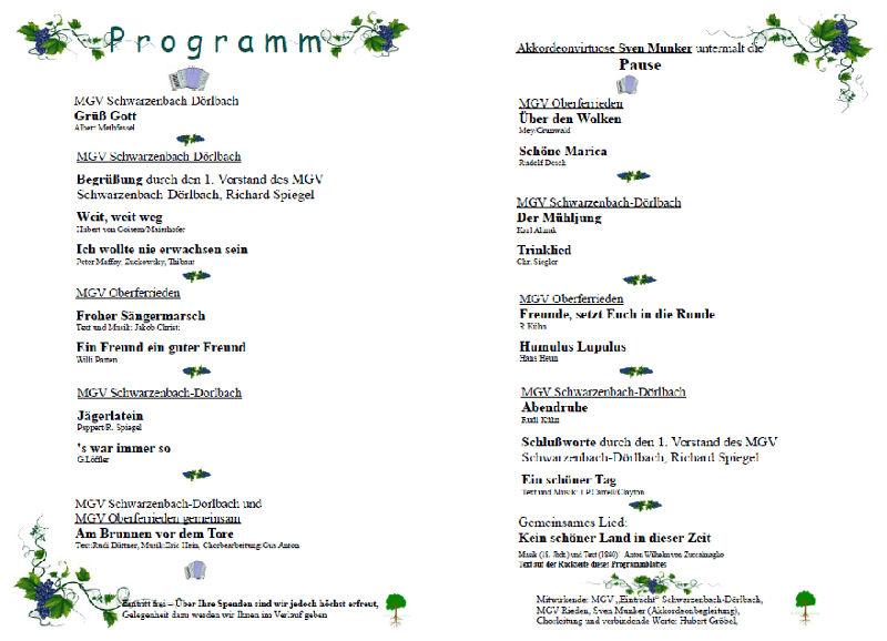 Programm